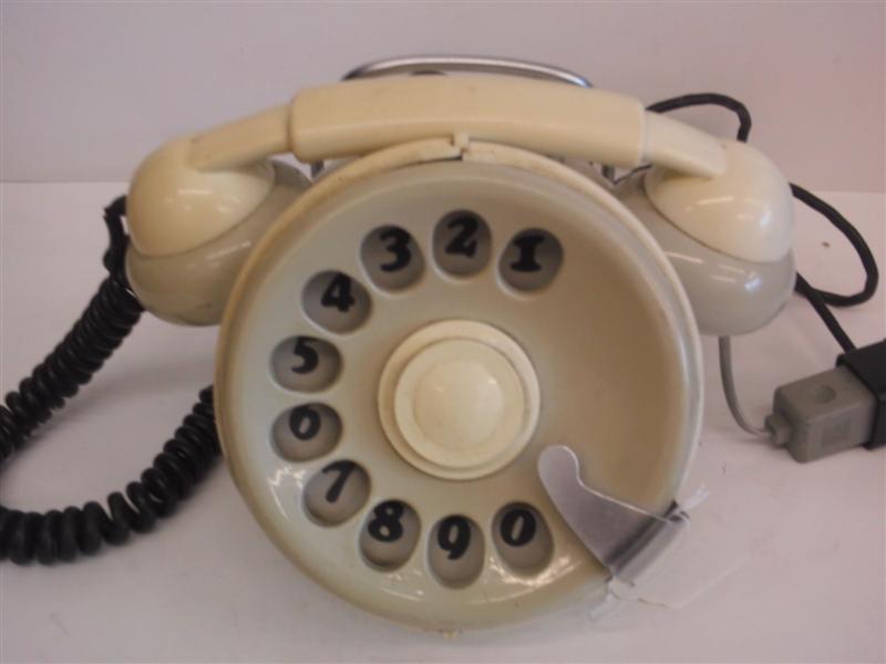 Italian Bobo telephone Grey and White